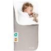 MIMUSELINA Sacco Nanna Invernale 0-6 Mesi Universale | Per Passeggino, Culla e Ovetto | Copertina Neonato Invernale Cotone Morbido e Caldo | 2 in 1: Sacco 92x46 cm o Coperta 92x92 cm