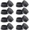 OSDUE 16 pcs Tappo Rotondi, Gommini per Sedie Tappi Terminale PE, 40 mm