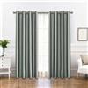 Ystyle Moderna Tende per Interni 2 Pezzi, 140×300 CM, Grigio Chiaro