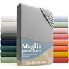 Laleni premium lenzuola culla 50x89 cm con angoli 2 pz | lenzuola carrozzina neonato certificate OEKO-TEX | lenzuola con angoli 100% cotone | set lenzuola lettino neonato | lenzuolo lettino | grigio