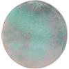 Morella Coins Moneta amuleto Ciondolo Chakra Rotondo 33 mm Gemma Pietra preziosa - amazzonite
