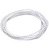 Easydeco - Catena per tende avvolgibili, bianca, catena ad anello, 4,5 x 6, 300 cm