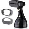 LEBENLANG Definitrice a vapore (1500 W, 300 ml) Definitrice a vapore verticale LCD, ferro da stiro a vapore per vestiti e camicie, stirare, ferro da stiro da viaggio, macchina da stiro a vapore