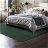 tectake® Tappeto Salotto, Tappeto Pelo Corto, Tappeti Salotto Design Elegante, Tappetino morbido, Lavabile in Lavatrice, Ideale per Sala da Pranzo, Camera, Studio, Soggiorno - Verde - 120 x 170 cm