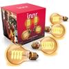 innr Lampadina Smart Filamento E27, per Hue* e hub Zigbee, Confezione da 4