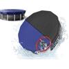 Planenfux® Copertura invernale per piscine rotonde Ø 488 cm (460-500 cm) | Copertura 2-in-1 rotonda in materiale PE da 200g/m² | Resistente ai raggi UV per estate e inverno | Telo solare | Ø560 cm