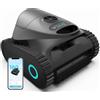 BRINBO C1 Robot Piscina Pareti e Fondo, Linea d'acqua,Negro Tinta