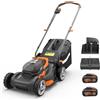 WORX Tosaerba elettrico a Batteria WG734E 40V 40cm Tagliaerba PowerShare