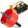 BAURIX® Sega a Tazza Bimetallica 60 mm - Legno, Metallo e PVC