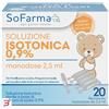 SO.FARMA.MORRA SPA SOLUZIONE SALINA 0,9% 20 FLACONI 2,5 ML SOFARMAPIU'