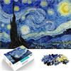 LKASGCBY Puzzle da 2000 pezzi per adulti Notte stellata di Van Gogh giocattoli educativi per l'apprendimento perché è ideale come regalo per tutta la famiglia 70x100cm