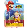 Super Mario Bowser Jr - Action figure con pennello, 10 cm