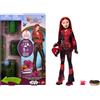 Mattel Disney Descendants: Wicked Wonderland Tea Party Rivela con 7 sorprese, una bambola rossa alla moda in abiti e accessori ispirati al film