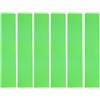 WRITWAA 6 Pezzi Tappetini Segnaposto Rettangolari per Campo Tennis, PVC
