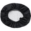 LSHIJI Coprizaino Impermeabile Copertura Antipioggia for Zaino 20L 35L 40L 50L 60L Borsa Impermeabile Campeggio Esterno Escursionismo Arrampicata Parapioggia Antipolvere(20L,Noir)