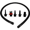 Toddmomy Tubo Flessibile Accessorio per Barche e Letti Gonfiabili in Plastica Kayak per Pompa Gonfiabile Nero, Leggero e Affidabile per Uso Outdoor