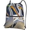 SMAZDFXX Zaino con coulisse can Birds Borsa a tracolla Zaino pieghevole Borsa sportiva da palestra per lo shopping Yoga