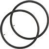 JEWEDECO 2 Pezzi Camera D'Aria per Bicicletta da Montagna, Camera D'Aria Standard, Gomma, Valvola, Nero, per Copertoni 26x1.75-2.125, per Bici da Strada e Mountain Bike