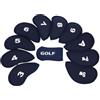 Générique Copricapo per mazze da golf, 10 copertine per teste di golf