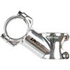 DUANSIYU Attacco Manubrio MTB Argento Gambo della Bici 7/17/35 Gradi 60/70/80/90/100/110/120/130mm MTB Road City Bike Manubrio Riser Ultraleggero Attacco Bicicletta(35 Degree 90MM)