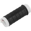 EXTRWORY Canna da pesca con manico in silicone, 40 g, consistenza morbida (nero)