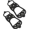 AKLOSIPY Outdoor Ice Crampons with 8 Tooth Spikes for Enhanced Grip on (M)
