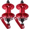 Yardwe Mozzo Bici a 36 Fori, Mozzo Posteriore, Lega, Rosso, Montaggio Facile, per Mountain Bike e Bici
