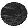 Luxshiny Tappeto di Ricambio Nero per Trampolino Rotondo con 36 Ganci a V in Pp per Attività All'aperto e Ricreazione Familiare con Equilibrio e Stabilità Precisione