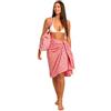 TRAMAS+ Set Telo Mare Pareo Donna + Borsa Abbinata, Pack Estivo Morbido e ad Asciugatura Rapida, Ideale per Spiaggia, Piscina, Viaggi e Vacanze - Tana