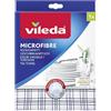 Vileda 11122, Panno microfibra asciugapiatti con funzione 2 in 1, Colori assortiti