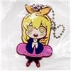 Mashle Portachiavi mascotte in gomma Lemon Irvine Mashle Charm Ballchain Gacha Capsu...