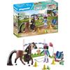 PLAYMOBIL Horses of Waterfall 71355 Percorso a Ostacoli per torneo, Allenamento per Il Campionato con ricompense, Giochi di Ruolo Divertenti, Giocattolo sostenibile per Bambini dai 5 Anni in su