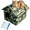 jamgeery Casa per Gatti Cuccia Impermeabile per | Tana Fredda per Animali Domestici per Appassionati, Appartamento Ufficio Camera Soggiorno Studio Balcone Giardino Cortile