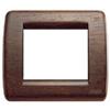 Vimar Serie Idea - Placca Rondo 3 Modulo legno noce