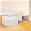 Nexpho Battiscopa Morbido Adesivo 50 mm x 20 mm x 15 m,Battiscopa in PVC,Battiscopa Adesivo per Cucina,Camera da Letto,Soggiorno e Bagno(Bianco)
