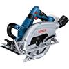 Bosch Professional 18V System Sega circolare a batteria BITURBO GKS 18V-70 L (sega circolare con lama su lato sx e prof. taglio da 70mm,potenza 1.800 W,incl. 1 lama, senza batteria/caricabatteria)