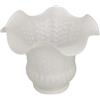 HouseVibe Paralume in Vetro a Forma di Fiore per Lampada da Soffitto, Copertura Leggera per Matrimoni Corridoio, 13x10 cm