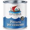 Halvar vernice per pavimenti in cemento pittura per facciate stile scandinavo cemento intonaco pietra muratura fondi minerali pittura cementite resina per pavimenti rivestimento plastica (5 L, Grigio antraci