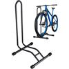 TLGREEN Rastrelliera Biciclette 1 Posti,Portabici da Terra Rimovibile per Max Pneumatici 80 mm,20-28 pollici, Cavalletto per Bicicletta Facile da montare,Supporto di immagazzinamento Bici,Nero