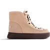 GIOSEPPO Tronchetto Donna Beige Suola Flessibile e Pelle Scamosciato
