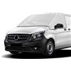 Mujokne Copriparabrezza, compatibile con Mercedes-Benz Vito/Classe V, Marco Polo W447 (dal 2014), protezione solare e antigelo per 4 stagioni, protezione dal calore, ghiaccio e dai raggi UV, custodia
