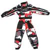 Wulfsport - Tuta Intera da Ragazzo per Quad e Gare, Motivo Mimetico - Red Camo - Junior Large 9-10Years