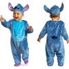 Disguise Costume da Bambino Disney Lilo & Stitch Stitch, Licenza Ufficiale Disguise, Vestibilità Comoda e Design Dettagliato, 12 a 18 Mesi