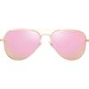 SOJOS Occhiali da Sole da Uomo Donna Polarizzati, Occhiali da Sole Classici con Montatura in Metallo UV400 SJ1054