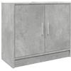 vidaXL Wastafelkast 63x29x55 cm bewerkt hout betongrijs