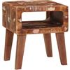 Générique Tavolino marrone 40 x 32 x 46 cm, legno riciclato