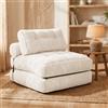 Fabulcozy Divano Letto Pieghevole 4 in 1 - Poltrona, Poltrona Convertibile, Divano Letto 1 Posto, Ideale per Piccolo Spazio, Soggiorno o Camera da Letto