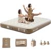 Naturehike Materasso Gonfiabile per 3 Persone | 200x180x25 cm, 450 kg, Pompa Elettrica Ricaricabile, Letto Autogonfiabile di Alta Qualità per Campeggio e Uso Domestico