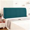 Ystyle Copri Testiera Letto, Copri Spalliera Letto Matrimoniale/Singolo Elasticizzata, Copertura Testata Letto Matrimoniale Lavabile, Headboard Cover Antipolvere Universale (120CM, Verde Scuro)