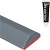 Flintronic Autoadesiva Silicone Doccia Barriera, Trapezio-1M(Grigio)
